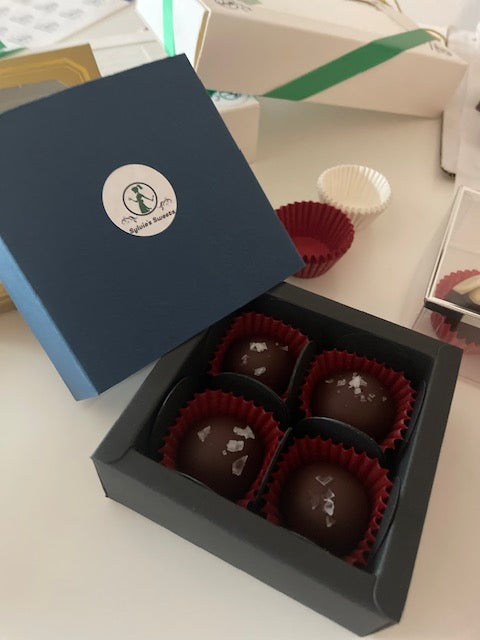 Classic French Ganache Sea Salt Truffles