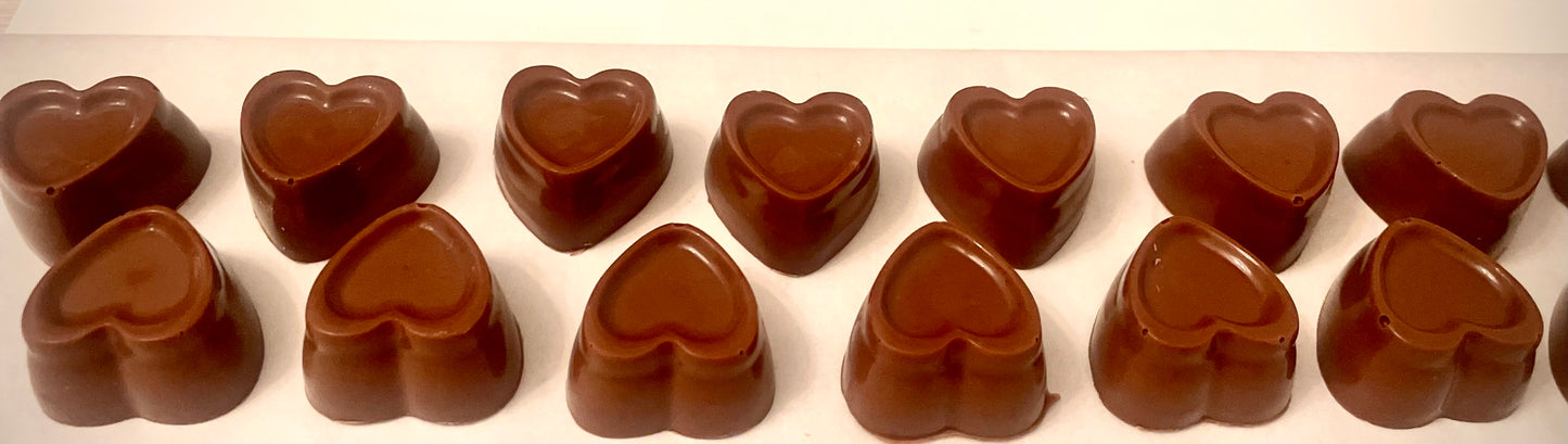 Valentine's Heart Truffles