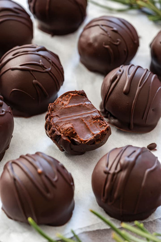 Classic French Ganache Sea Salt Truffles